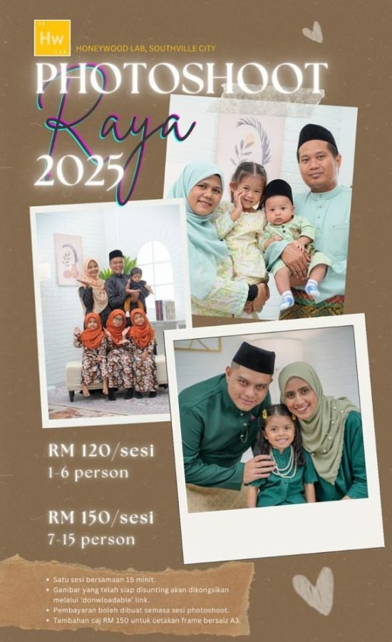 Photoshoot raya 2025